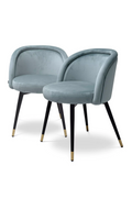 Curved Back Dining Chair Set (2) | Eichholtz Chloé | OROATRADE.com