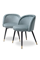 Curved Back Dining Chair Set (2) | Eichholtz Chloé | OROATRADE.com