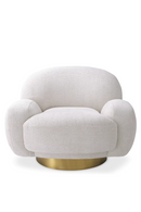 Organic Shape Swivel Lounge Chair | Eichholtz Udine | Oroatrade.com