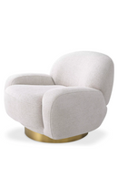 Organic Shape Swivel Lounge Chair | Eichholtz Udine | Oroatrade.com