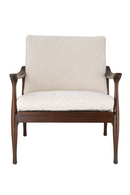 Wood Framed Bouclé Lounge Chair | Eichholtz Manzo | Oroatrade.com