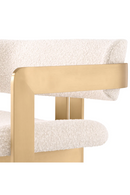 Cream Bouclé Modern Lounge Chair | Eichhotz Donato | Oroatrade.com