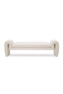 Luxurious Contemporary Bouclé Bench | Eichholtz Tondo | Oroatrade.com