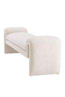 Luxurious Contemporary Bouclé Bench | Eichholtz Tondo | Oroatrade.com