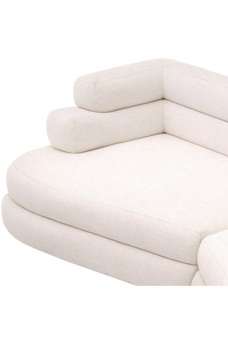 White Fabric Modular Sofa | Eichholtz Malaga | Oroatrade.com