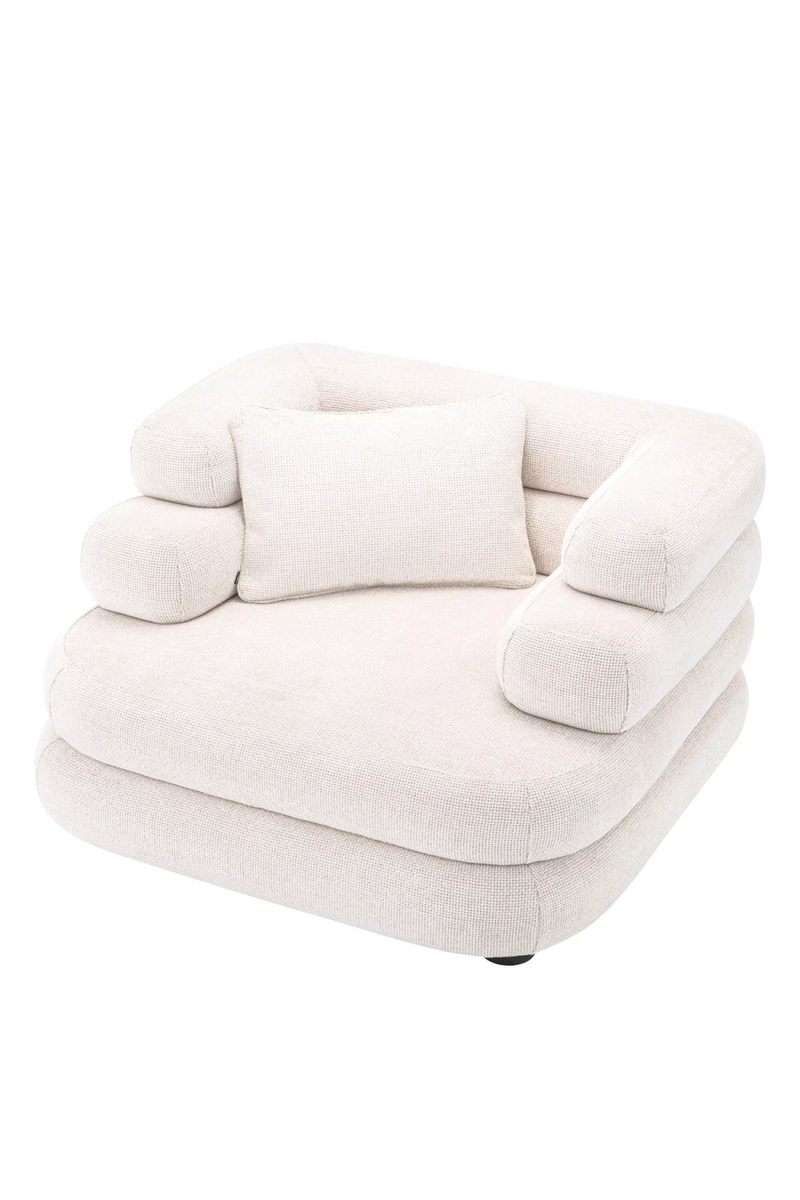 White Layered Lounge Chair | Eichholtz Malaga | Oroatrade.com