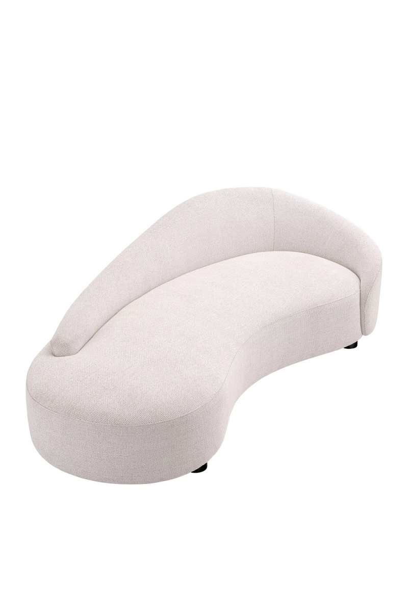 White Modern Curved Sofa | Eichholtz Rivolo | Oroatrade.com