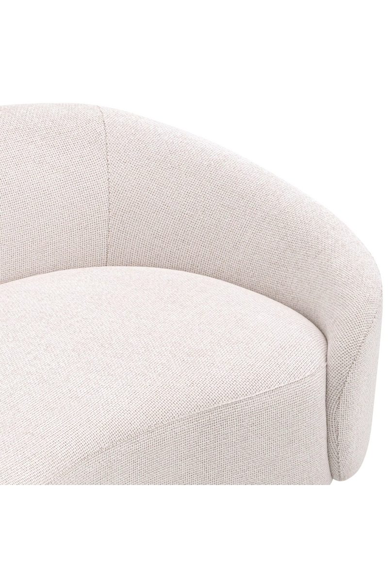 White Modern Curved Sofa | Eichholtz Rivolo | Oroatrade.com