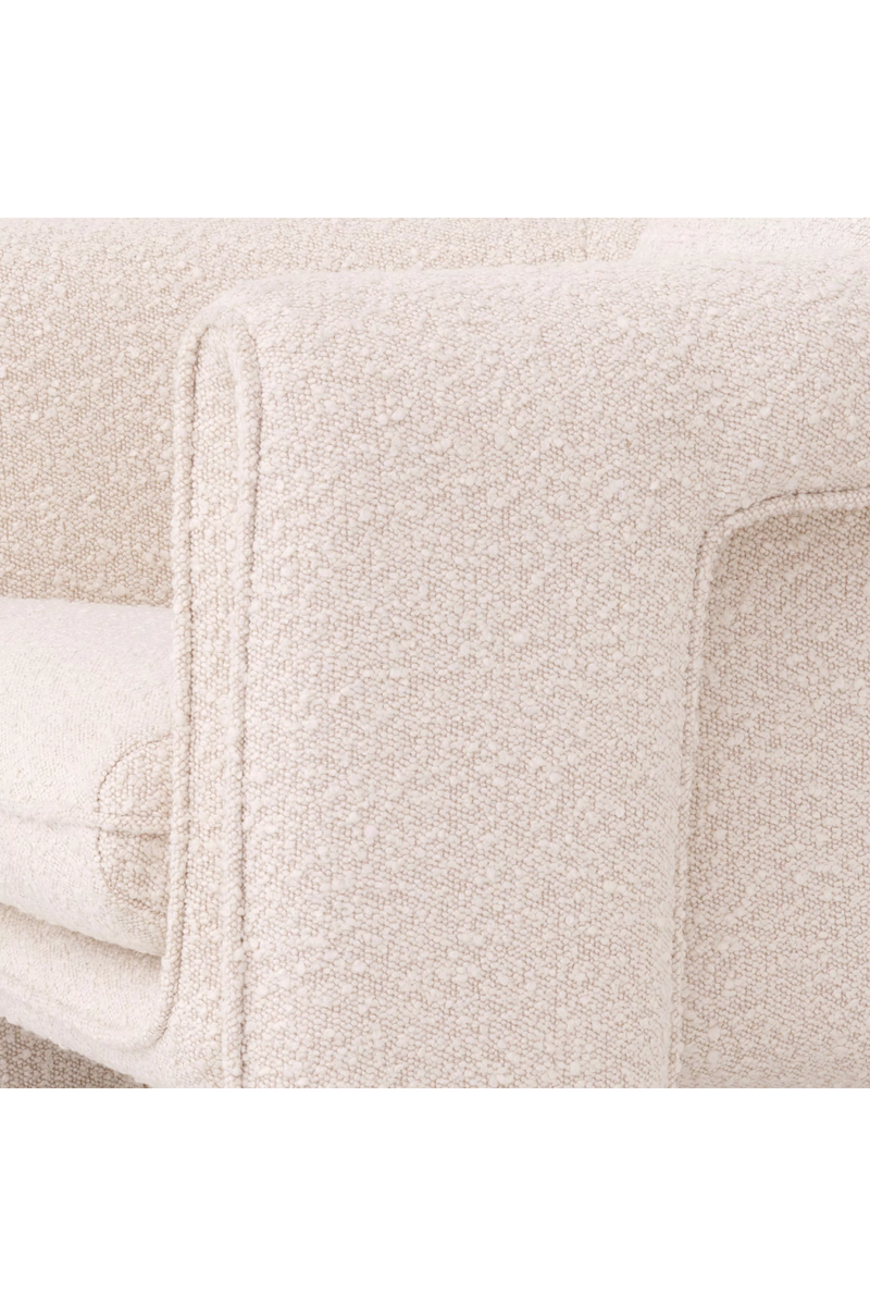 Cream Bouclé Modern Accent Chair | Eichholtz Toto | Oroatrade.com