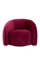 Curved Modern Swivel Armchair | Eichholtz Novelle | Oroatrade.com