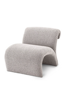 Bouclé Free Flowing Accent Chair | Eichholtz Vignola | Oroatrade.com
