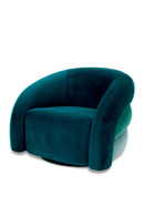 Curved Modern Swivel Armchair | Eichholtz Novelle | Oroatrade.com