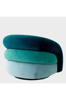 Curved Modern Swivel Armchair | Eichholtz Novelle | Oroatrade.com