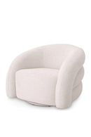 Curved Modern Swivel Armchair | Eichholtz Novelle | Oroatrade.com