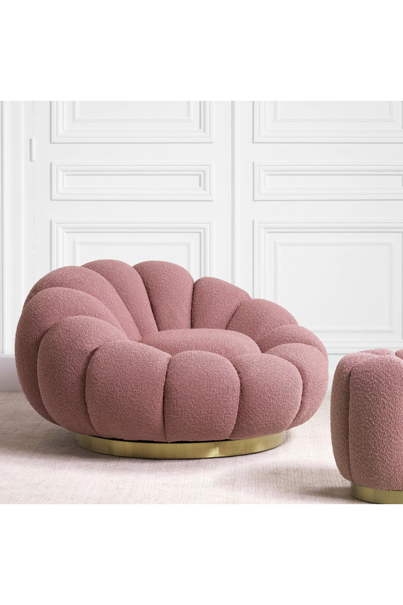Flower Design Swivel Chair | Eichholtz Mello | Oroatrade.com