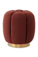 Modern Bouclé Stool | Eichholtz Stool Orchanic | Oroatrade.com