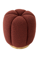 Modern Bouclé Stool | Eichholtz Stool Orchanic | Oroatrade.com