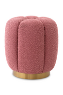 Modern Bouclé Stool | Eichholtz Stool Orchanic | Oroatrade.com