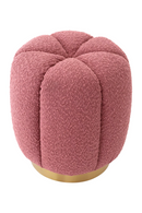 Modern Bouclé Stool | Eichholtz Stool Orchanic | Oroatrade.com