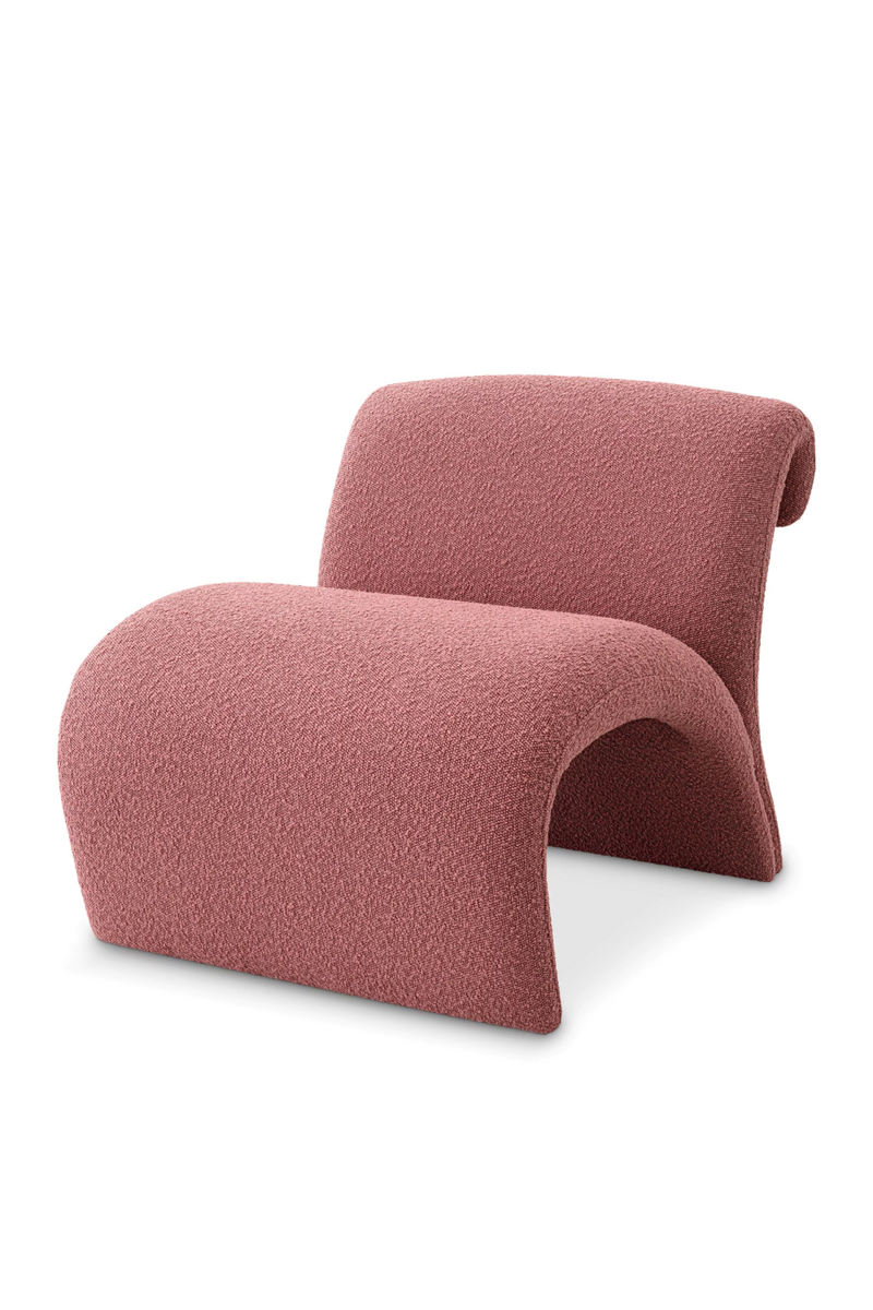 Bouclé Free Flowing Accent Chair | Eichholtz Vignola | Oroatrade.com
