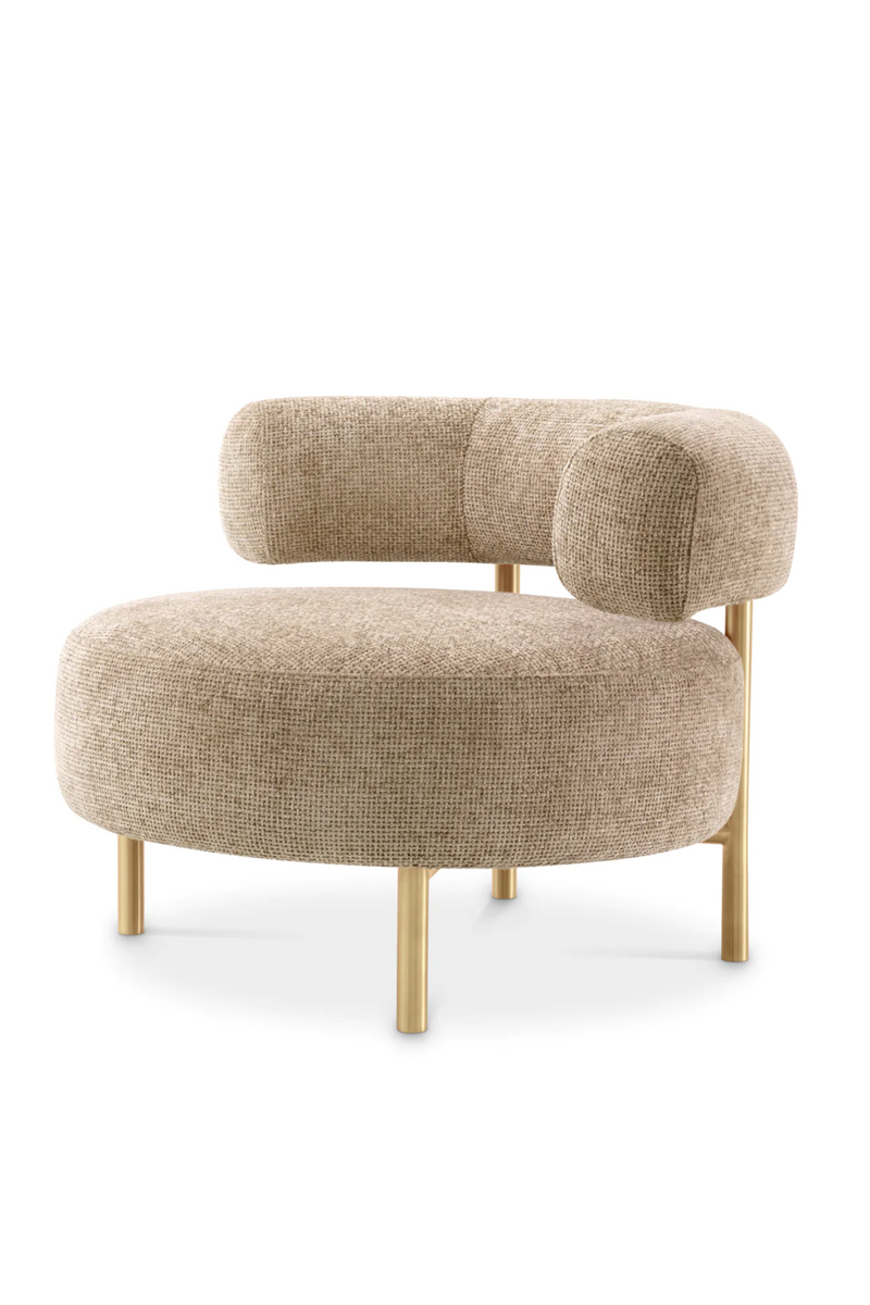 Curved Modern Lounge Chair | Eichholtz Thompson | Oroatrade.com