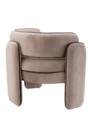 Velvet Modern Accent Chair | Eichholtz Chaplin |  Oroatrade.com