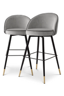 Piped Modern Bar Stools (2) | Eichholtz Cooper | Oroatrade.com