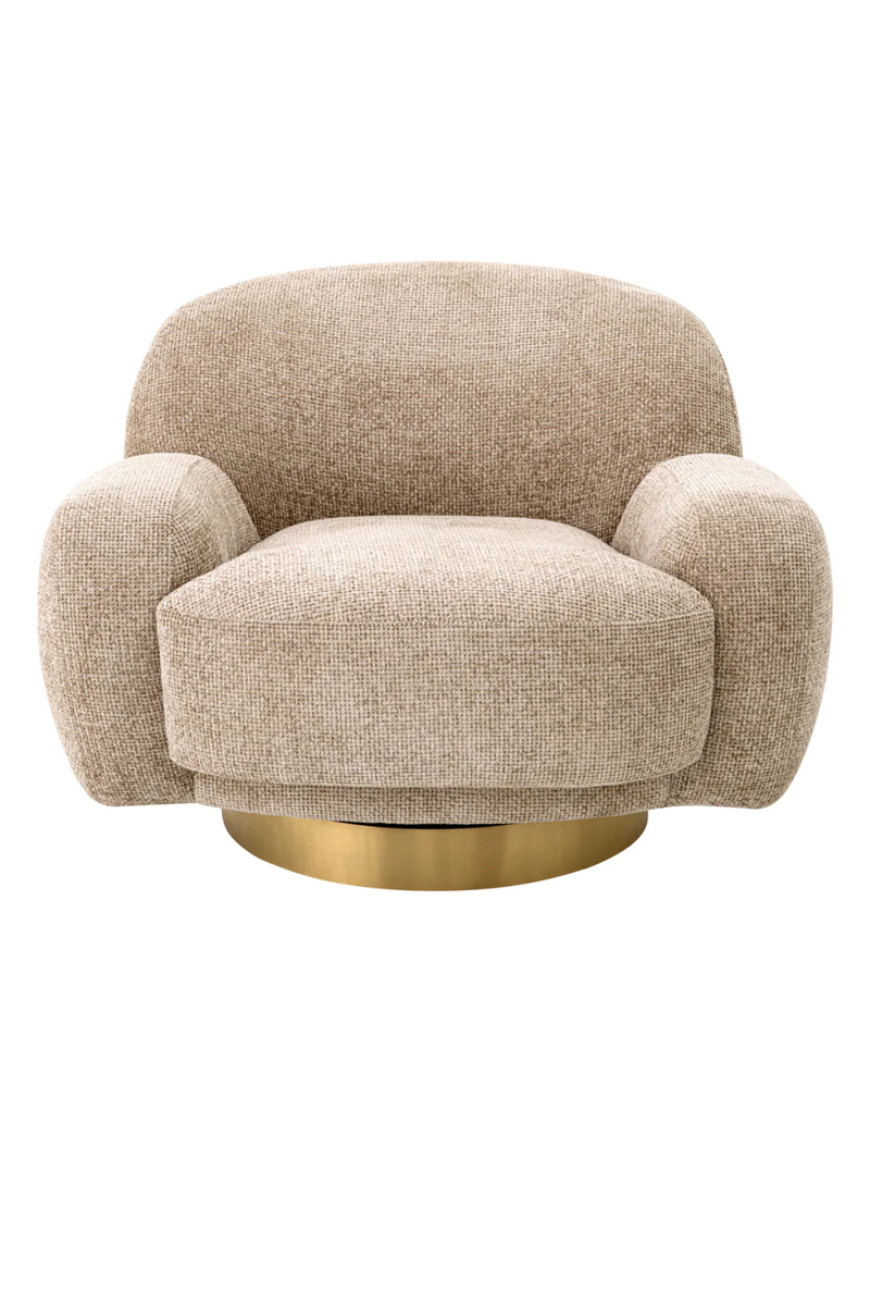 Organic Shape Swivel Lounge Chair | Eichholtz Udine | Oroatrade.com!