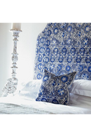 Velvet Vintage Suzani Cushion | Andrew Martin Iznik | OROATRADE