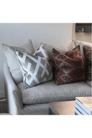 Velvet Diamond Cushion | Andrew Martin Fitzroy | Oroatrade