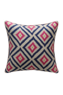 Multi-colored Geometric Cushion | Andrew Martin Glacier | OROATRADE
