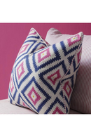 Multi-colored Geometric Cushion | Andrew Martin Glacier | OROATRADE