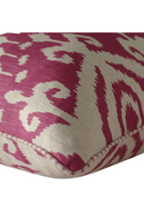Ikat Cushion with Velvet Piping M | Andrew Martin Volcano | OROATRADE