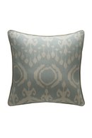 Ikat Cushion with Velvet Piping M | Andrew Martin Volcano | OROATRADE