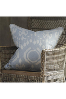 Ikat Cushion with Velvet Piping M | Andrew Martin Volcano | OROATRADE