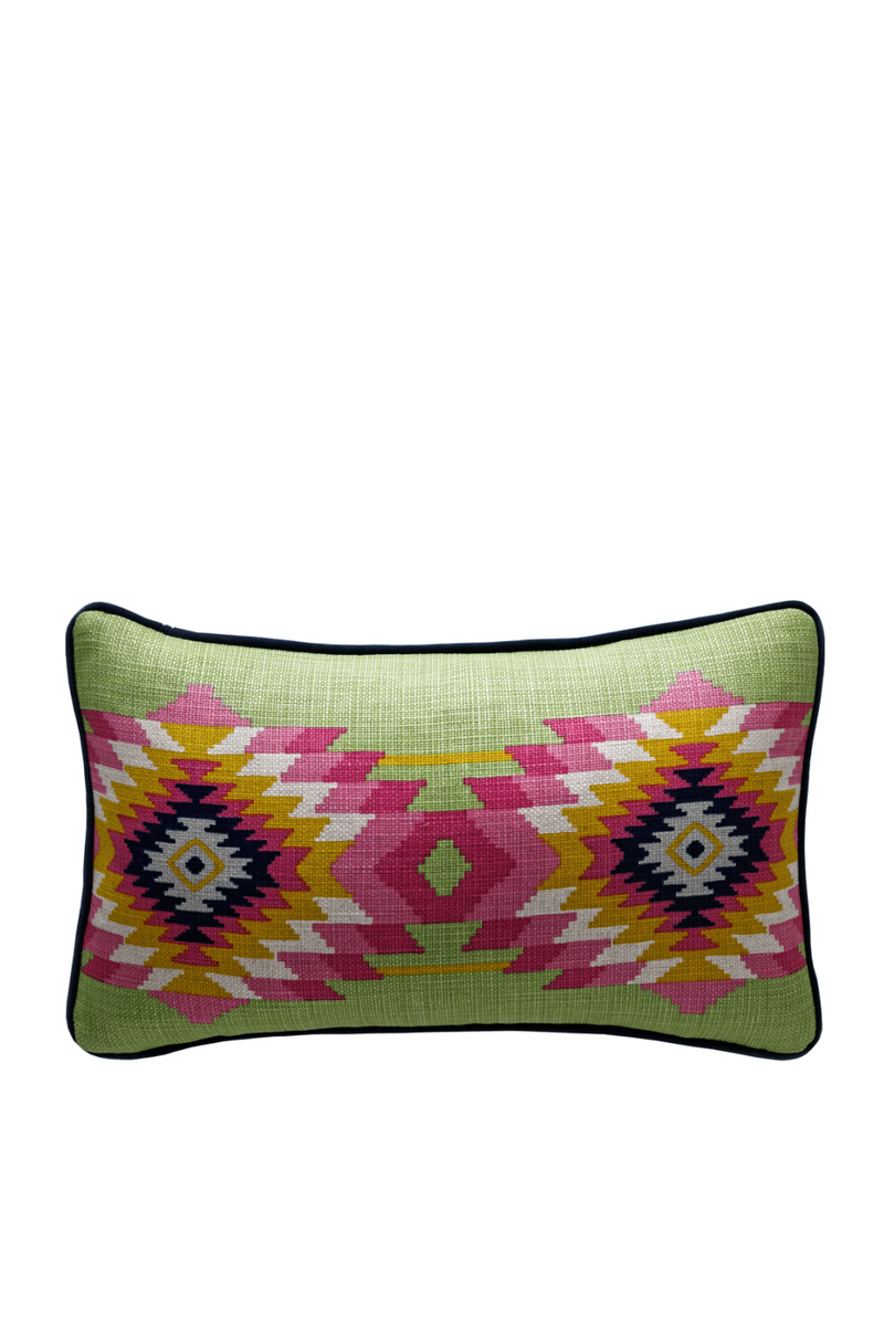 Geometric Mayan Pattern Cushion | Andrew Martin Cruz | OROATRADE