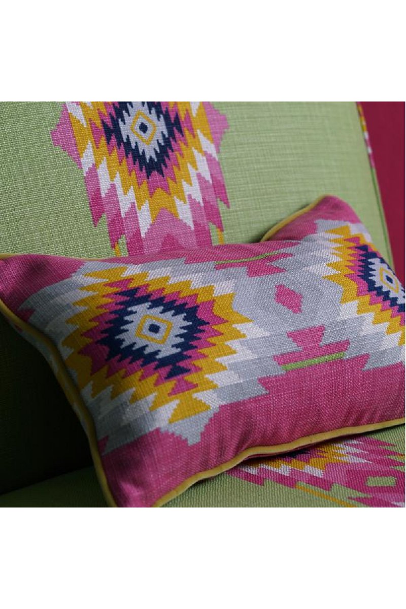 Geometric Mayan Pattern Cushion | Andrew Martin Cruz | OROATRADE