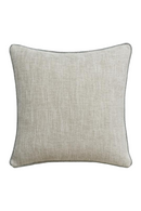 Chenille Cushion with Velvet Piping | Andrew Martin Summit | OROATRADE