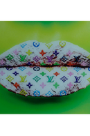 Luxury Brand Lips Artwork | Andrew Martin Louis Vuitton Green | OROATRADE