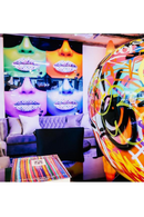 Luxury Brand Lips Artwork | Andrew Martin Louis Vuitton Green | OROATRADE