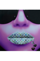 Luxury Brand Lips Artwork | Andrew Martin Louis Vuitton Purple | OROATRADE