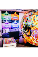 Luxury Brand Lips Artwork | Andrew Martin Louis Vuitton Purple | OROATRADE