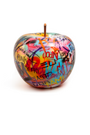 Apple Ceramic Sculpture | Andrew Martin Graffiti | OROATRADE