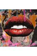 Red Pout Metal Artwork | Andrew Martin Lip | OROATRADE