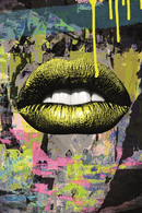 Yellow Pout Metal Artwork | Andrew Martin Lip | OROATRADE