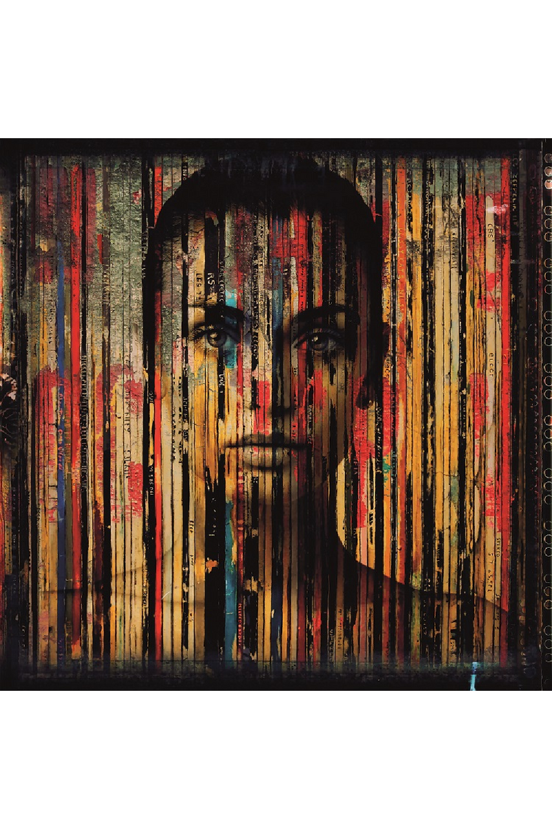 Multi-colored Woman's Face Artwork | Andrew Martin Angie | OROATRADE