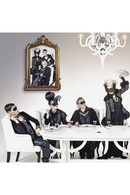 Black Masked Figures Photographic Artwork | Andrew Martin Family