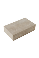 Cream Shagreen Box | Andrew Martin Cora | OROATRADE