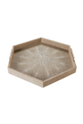 Shagreen Hexagonal Tray | Andrew Martin Cosima | Oroatrade.com
