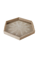 Shagreen Hexagonal Tray | Andrew Martin Cosima | Oroatrade.com